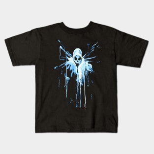 Sinister Ghost Splash Kids T-Shirt